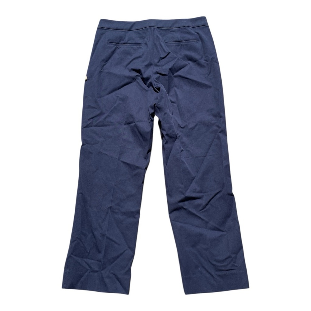 NWT J.CREW Kate Straight-Leg Navy Pant In Bi-Stretch Cotton Blend - Picture 4 of 7